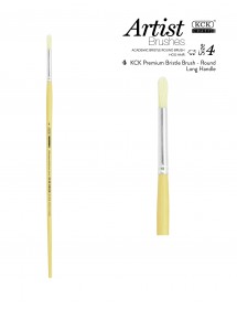KCK BRISTLE ROUND LONG HANDLE BRUSH - BR 679R #4